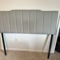 Full Size Bed With Mattress, Frame, And Headboard 