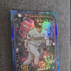 Graham Pauley Baseball Card