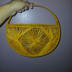 Wicker Basket Bag Summer Bag