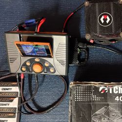 iCharger 406 Duo Pro Racer Bundle Lipo Charger 