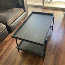 Dark Gray Coffee Table