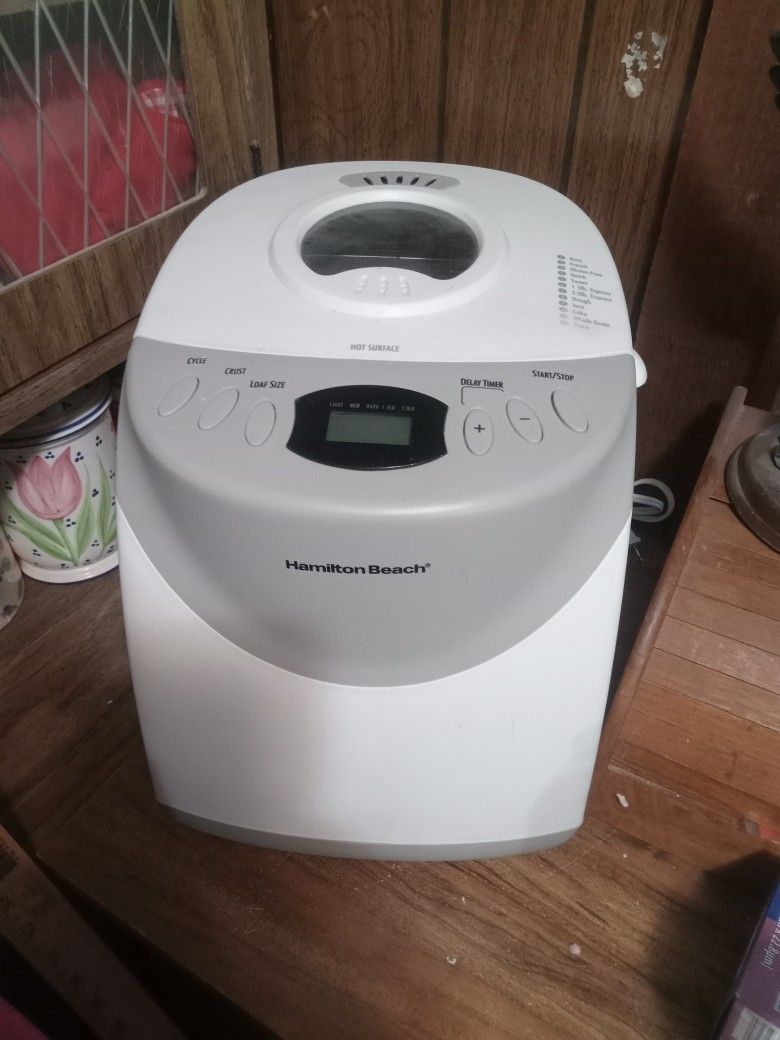 Hamilton Beach Bread Maker