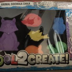 Animal Sidewalk Chalk 