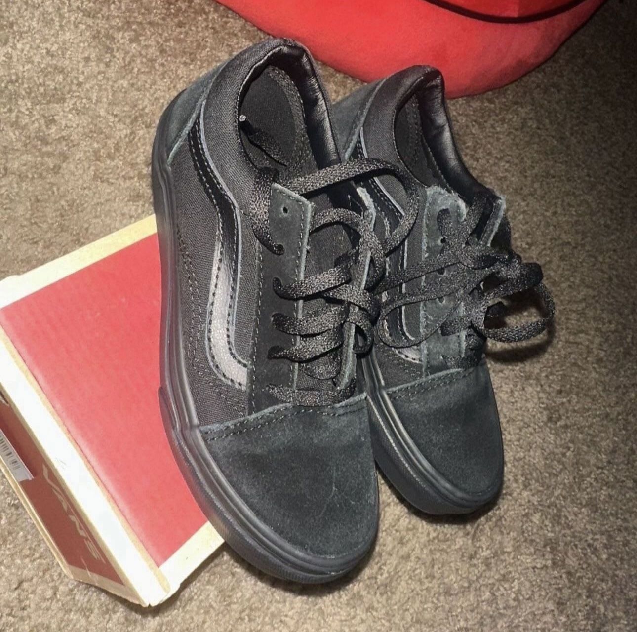 Kids Old Skool Black Vans