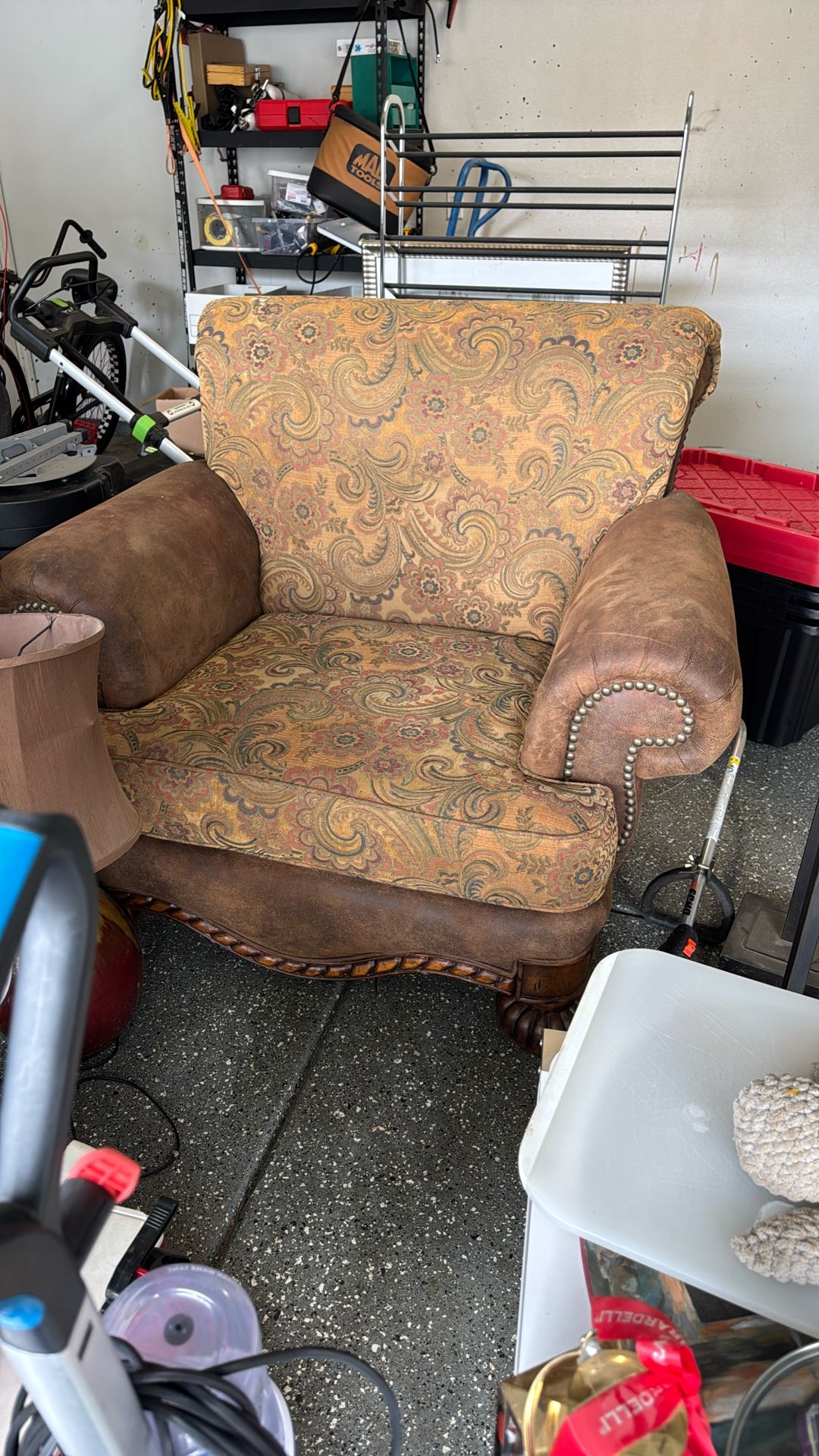Great Chair And Ottoman I Believe This Is a Tommy Bahama Chair Super Comfortable