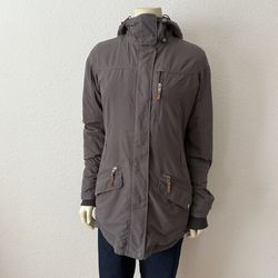 Columbia Omni-Heat Women’s Size S Gray Hood Full Zipper Winter Parka/ Jacket