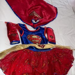 SuperGirl Halloween Kid Costume