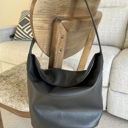 Vera Bradley, black leather purse