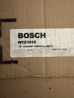 Bosch Laundry Pedestals
