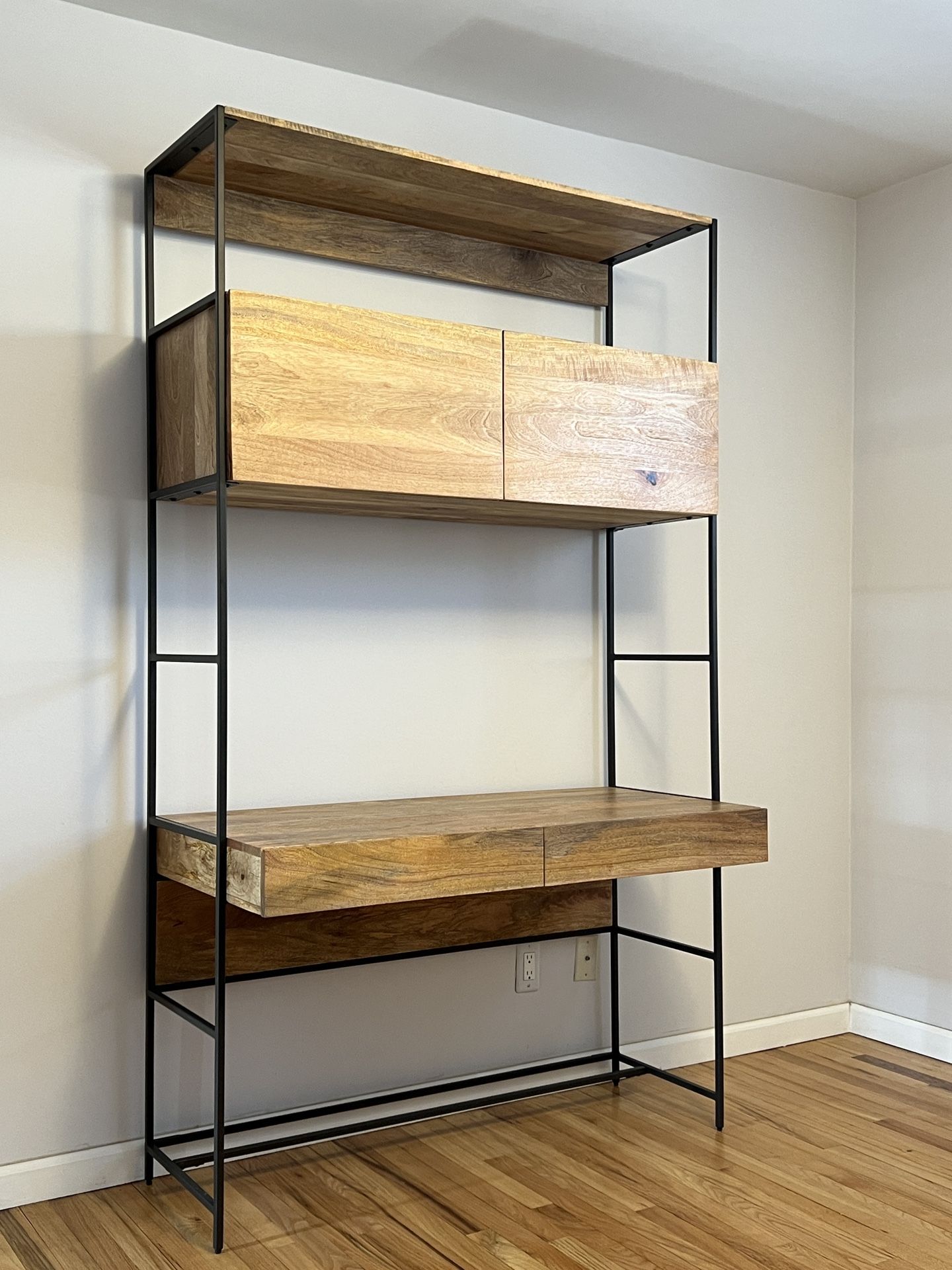 Clean! West Elm Industrial Modular Wall Desk (49”) - 50% Off Retail!