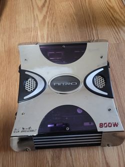 Nitro Brigeable Power Amplifier 2 Channel, 800w