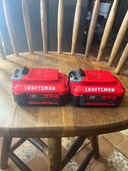 CRAFTSMAN BATTERY 20 VOLT 4.0 NEW $50 EACH