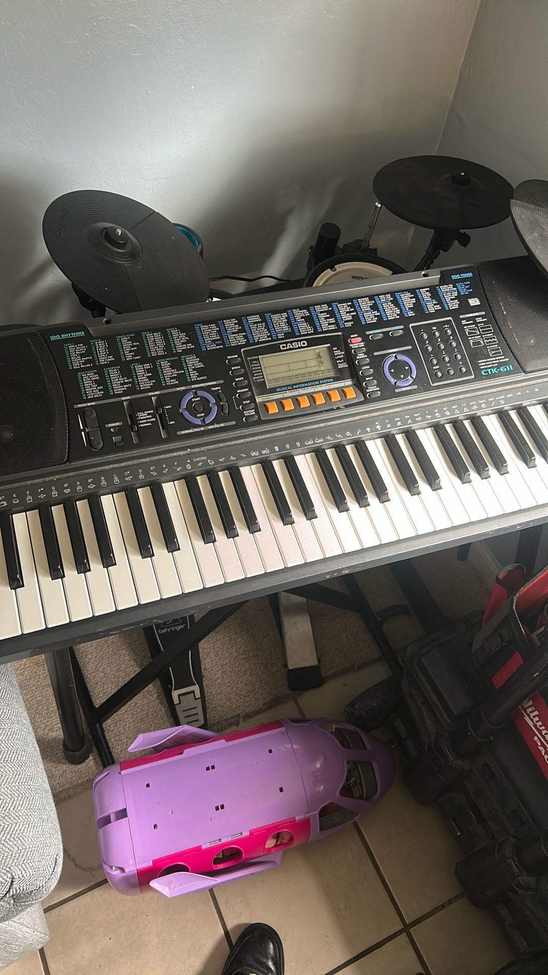 Casio Piano Ctk-611
