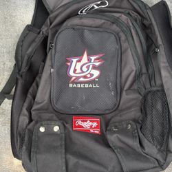 USA Baseball bag/ With Bat Holder