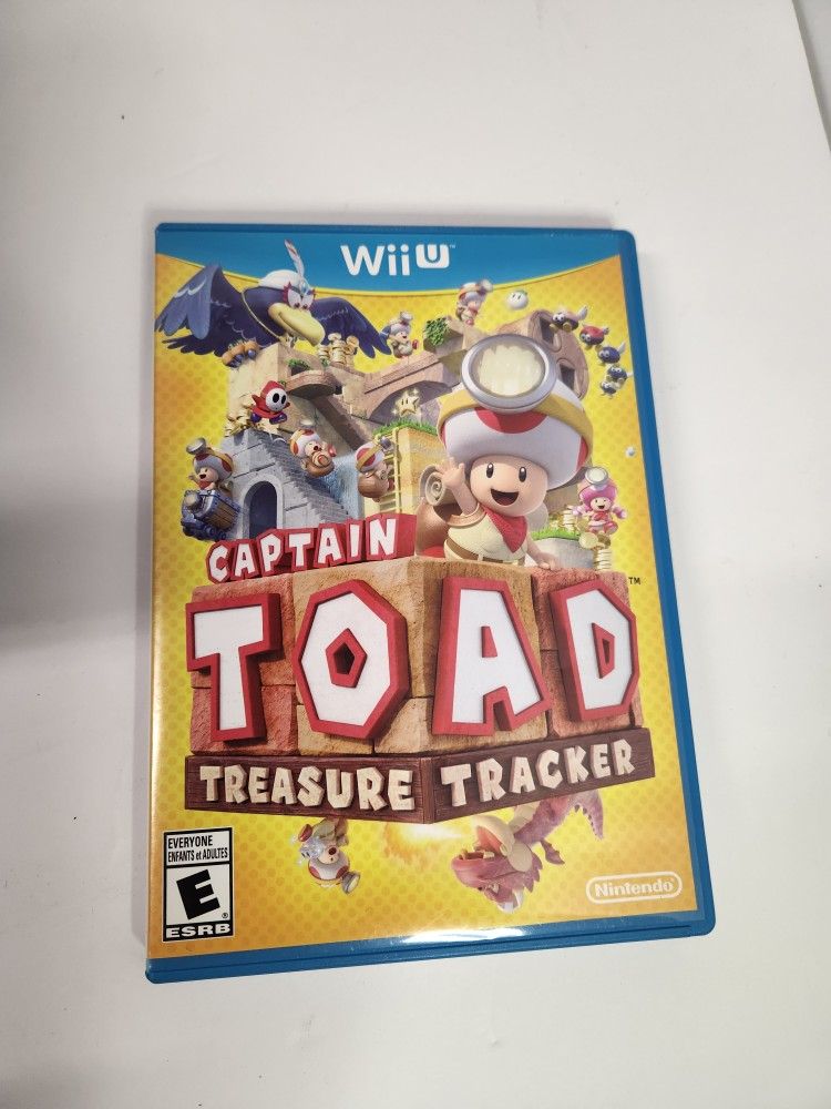 Captain Toad Treasure Tracker Nintendo Wii U Complete CIB Video Game