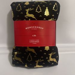 Fleece -Lined Leggings 1 Pair By WonderShop 