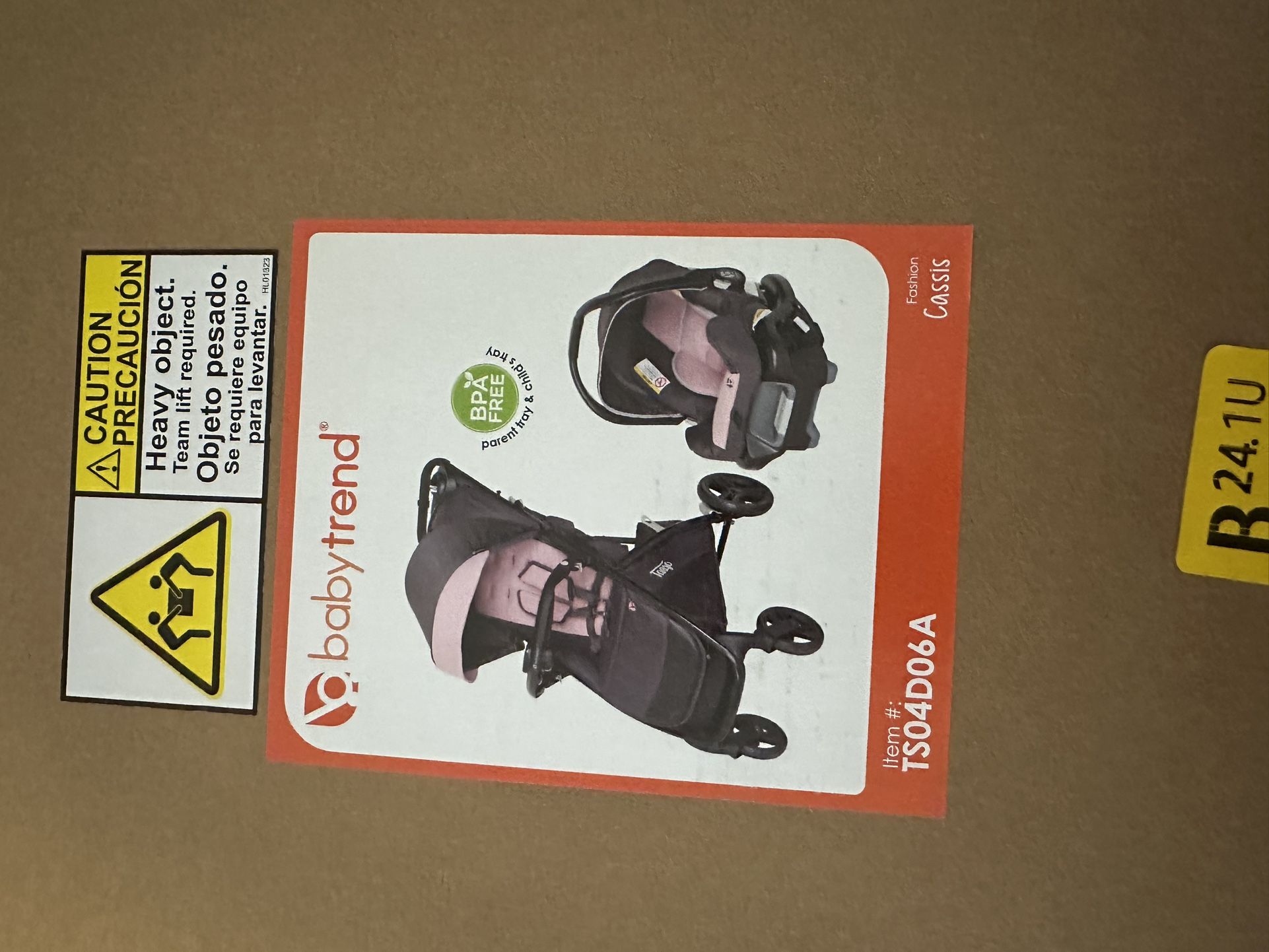 BabyTrend Stroller And car Seat 