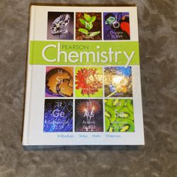 New Pearson Chemistry School Textbook