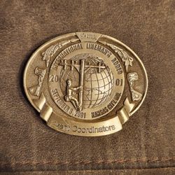 18th Annual International Linemans Rodeo Kansas City 2001 ShowPro Belt Buckle
