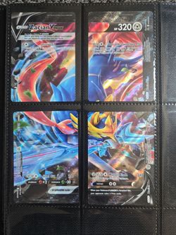 Zacian V-Union Pokémon TCG Card Set (4 Cards)