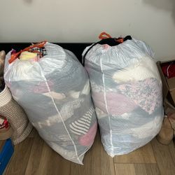 2 Bags Of Woman Clothing 