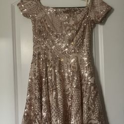 Rosegold Dress