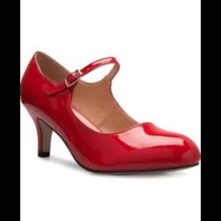 Brand New Red Retro 40's/50's Theme Heels 