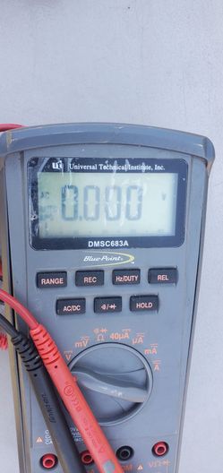 BLUE POINT MULTIMETER/ VOLTMETER.