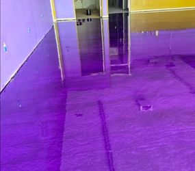 Purple metallic coatings