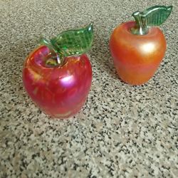 Blown Glass Apples