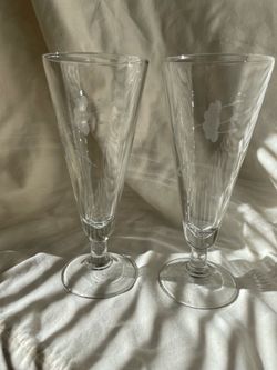 Princess House Pilsner Glasses