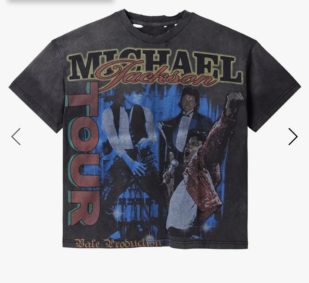 Vale Forever Thriller Tee Black Size Medium 