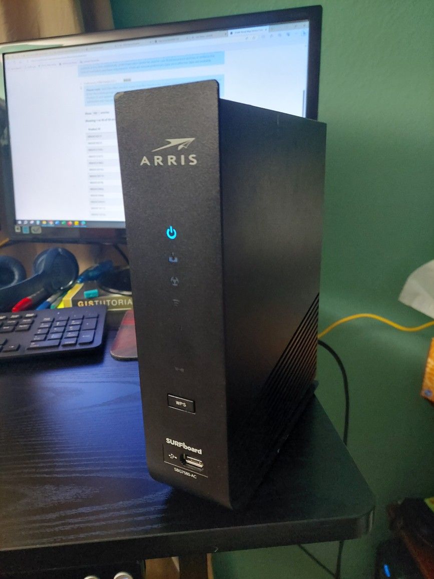 ARRIS Surfboard SBG7580AC WiFi Cable Modem/Router