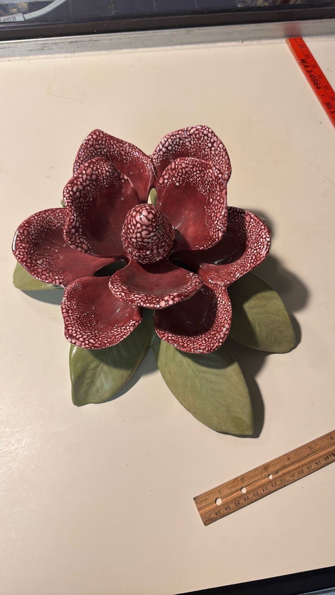 Beautiful Large Ceramic Flower