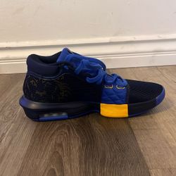 Nike, Lebron‘S, Blue And Yellow, Size 9.5