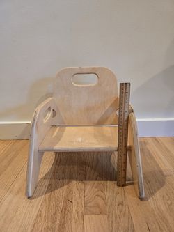 Angeles Toddler Chair Birch Plywood 4"