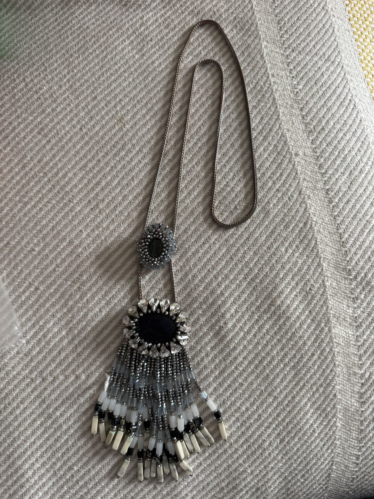 Vintage Natural Stone Necklace