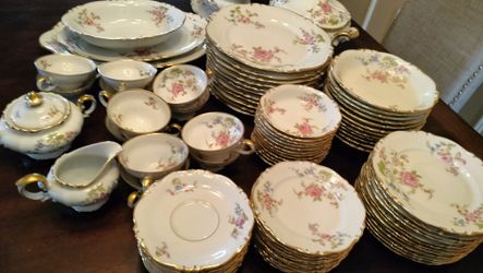 H&Co Heinrich  Selb Bavaria Fanny Gibler China Set