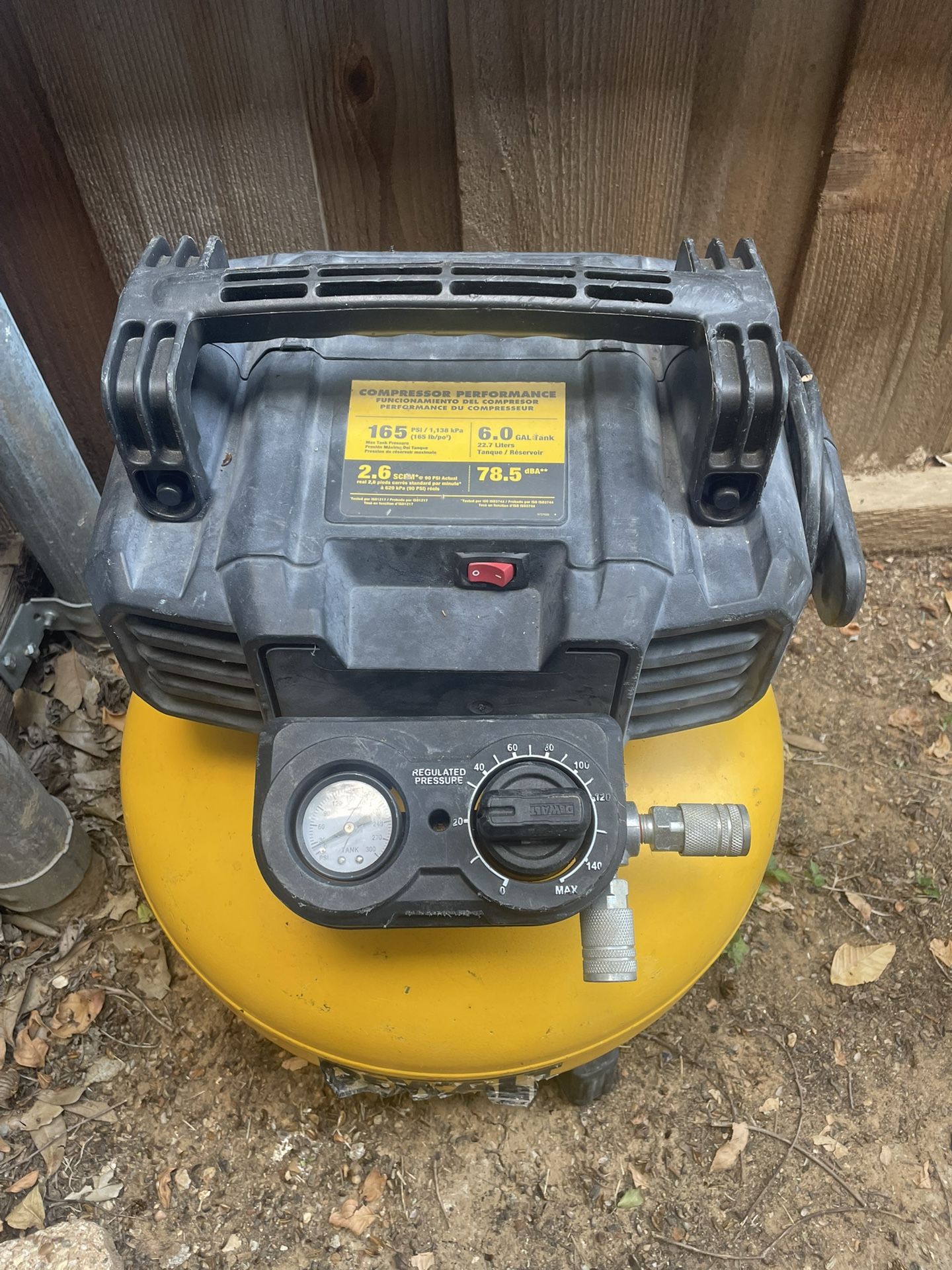Dewalt Pancake Compressor DOES NOT WORK 