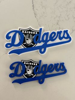 Raiders dodgers logo