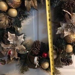 Extra large Christmas Wreath🎄🎅🏻Decoration