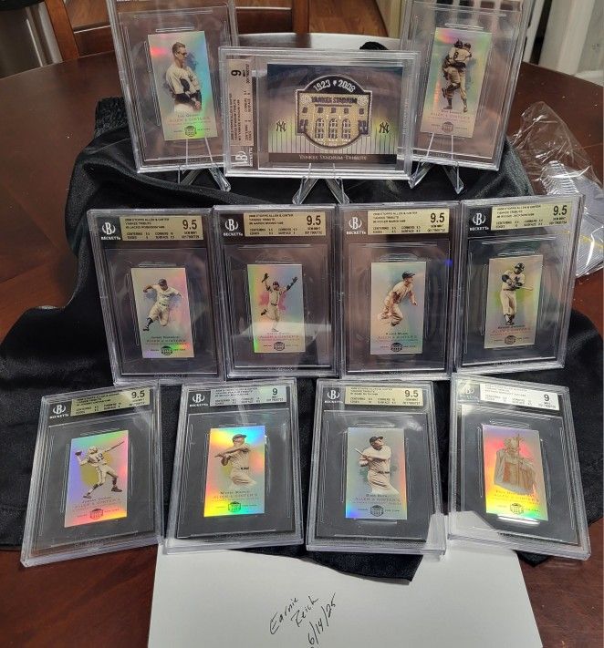 2008 Etopps A&G Yankees Stadium Tribute BGS 9.5!