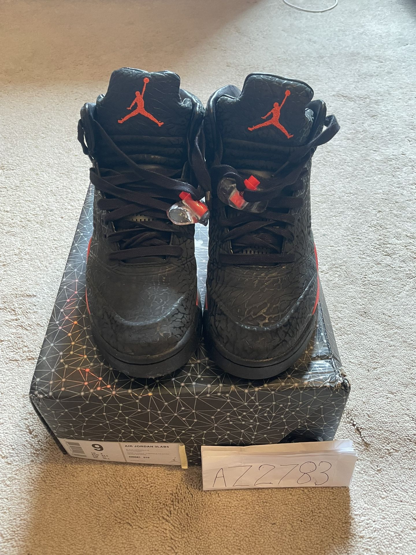 2013 Air Jordan 5 Retro 3Lab5 size 9