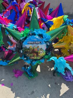Minecraft bola star piñata