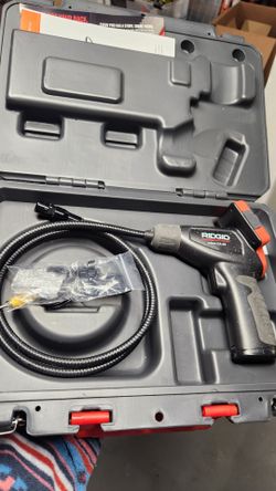 Rigid CA-25 Micro Visual Inspection & Diagnostic Handheld Camera w/ 2.7 in. Color Display, 4 ft. Fixed Waterproof Camera Cable