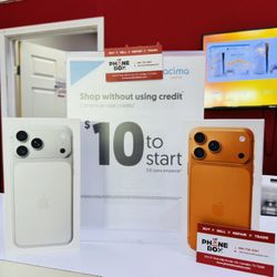 iPhone 17 Pro Max 256GB Disponible en opción de alquiler con opción a compra con un pago inicial de $10.