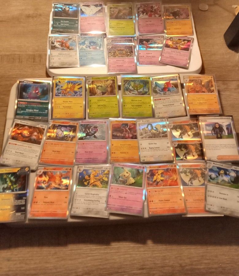 Pokemon Cards Scarlet And Violet HOLO Lot