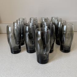 Smokey Charcoal Glasses - 17