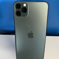 Apple iPhone 11 Pro Max 64GB Matte Midnight Green Unlocked - Pristine condition