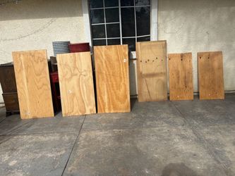 Plywood Sheets Lot of 6